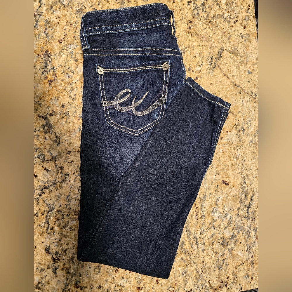 Women's Dark Wash Express Stella Jeans Size 4S